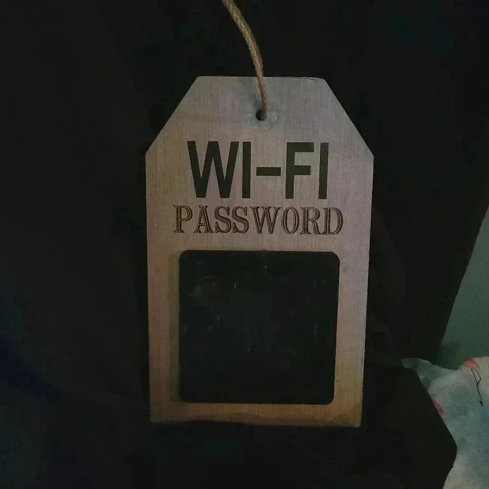 WIFI Password  Wall Decor